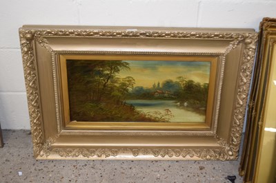 Lot 322 - Late 19th Century school study of a river...