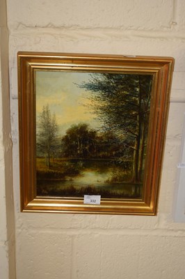 Lot 332 - 20th Century School oil on board study of a...