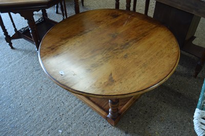 Lot 390 - Reproduction two tier coffee table