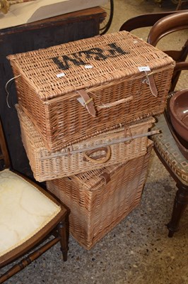 Lot 439 - A Fortnum & Mason picnic hamper plus two others