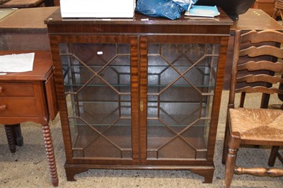 Lot 260 - 20th Century mahogany astragal glazed display...