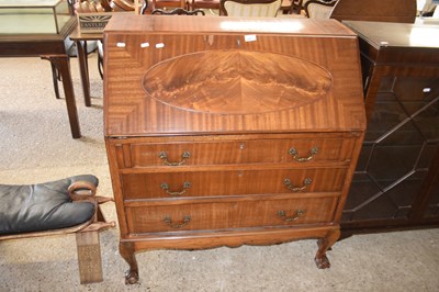 Lot 449 - An early 20th Century mahogany veneered bureau...