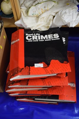 Lot 534 - Folders of Real Life Crimes and How They Were...