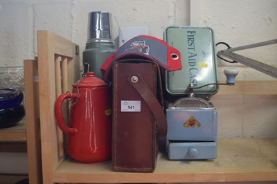 Lot 541 - Mixed Lot: Thermos flask, coffee grinder and...