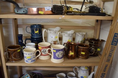 Lot 603 - Mixed Lot: Various jugs, tankards etc to...