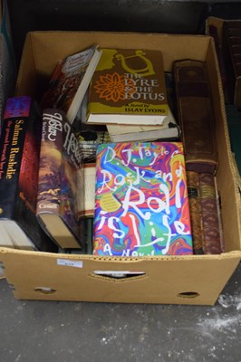 Lot 615 - One box of mixed books