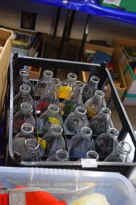 Lot 635 - Crate of collectors milk bottles