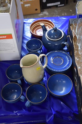 Lot 642 - Quantity of Denby coffee wares and other items