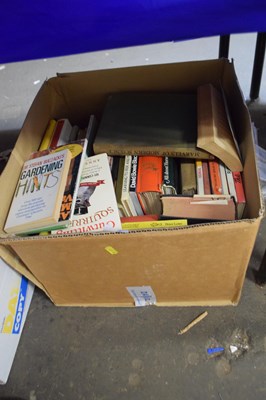 Lot 659 - One box of mixed books