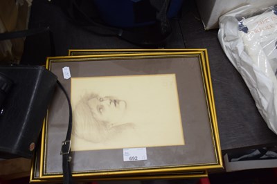 Lot 692 - Group of three portrait prints