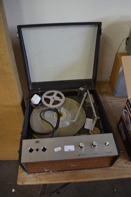 Lot 744 - A Phillips portable record player