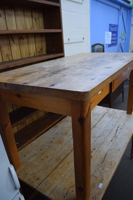 Lot 771 - Modern pine kitchen table