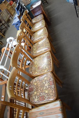 Lot 779 - A group of six similar kitchen chairs