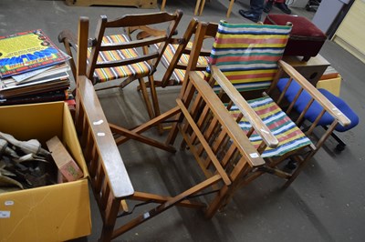 Lot 788 - Two folding chairs