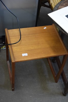 Lot 807 - A mid Century teak occasional table