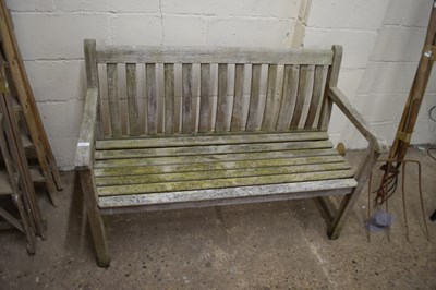 Lot 1101 - Wooden garden bench