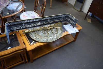 Lot 853 - Glass top coffee table