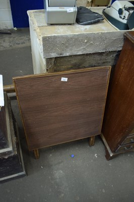 Lot 864 - A retro melomine topped folding table