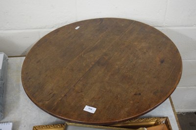 Lot 936 - An oak lazy susan made from a converted...