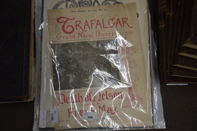 Lot 806 - ONE PACKET: Various ephemera relating to...