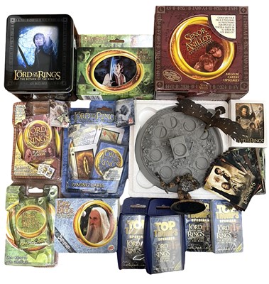 Lot 126 - A collection of various Lord of the Rings card...