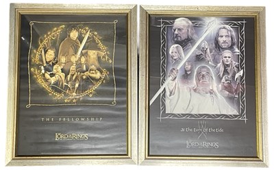 Lot 81 - A pair of limited edition Lord of the Rings...