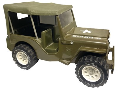 Lot 108 - A pressed steel Tonka Jeep