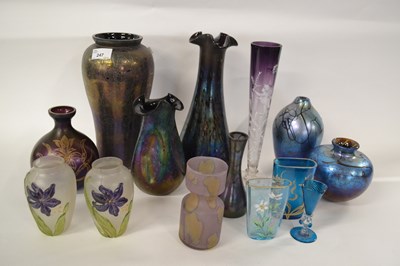 Lot 247 - A group of Art Glass and Studio Glass wares,...