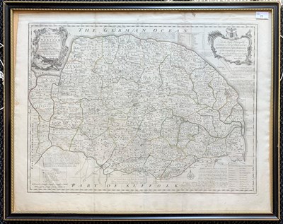 Lot 77 - Emanuel Bowen (1694-1767) 'An Accurate Map of...