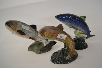 Lot 295 - Group of Beswick fish including Atlantic...