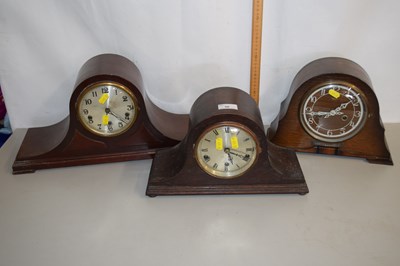 Lot 30 - A group of three early 20th Century dome...