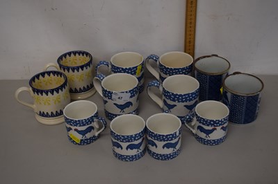 Lot 47 - Mixed Lot: Various mugs to include Brixton...