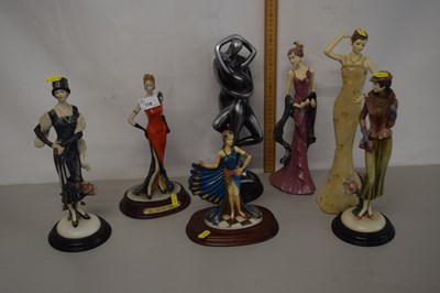 Lot 118 - Collection of various resin figurines to...