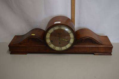 Lot 137 - A vintage Hermley mantel clock