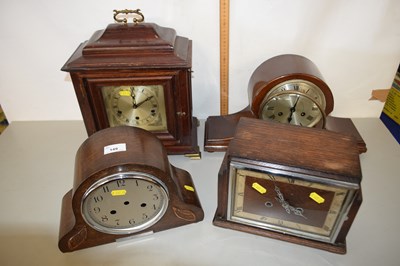 Lot 149 - Group of four various 20th Century mantel clocks