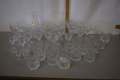 Lot 153 - Collection of various 20th Century clear...