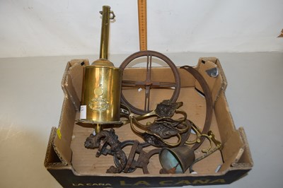 Lot 175 - Mixed Lot: Vintage clockwork spit jack by...