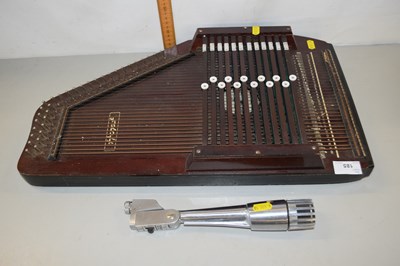 Lot 185 - Mixed Lot: A Hopf table top zither together...