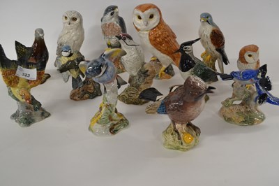 Lot 323 - Collection of Beswick birds No 925, 929,...