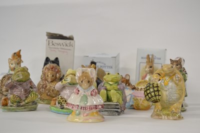 Lot 334 - A quantity of Beswick Beatrix Potter figures...