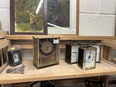 Lot 541 - Mixed Lot: Various mantel clocks