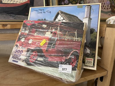 Lot 577 - A Chad Valley jigsaw puzzle and one other