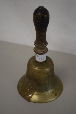 Lot 172 - A vintage ARP brass hand bell