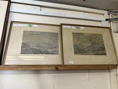 Lot 247 - John Sutherland a pair of studies of Highland...