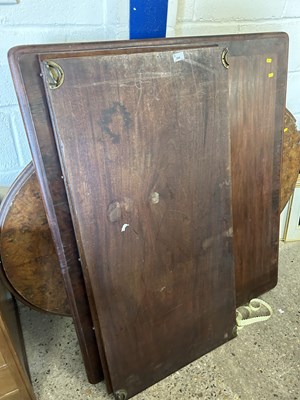 Lot 266 - Group lot of two 19th Century mahogany table...