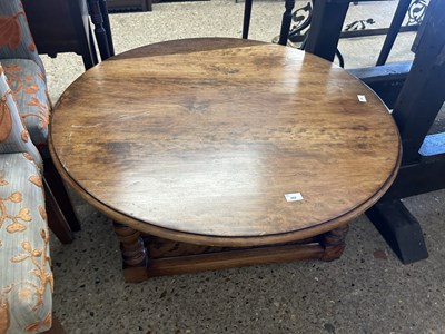 Lot 302 - Reproduction two tier coffee table