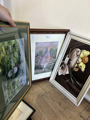 Lot 710 - Quantity of various framed photographic prints,...