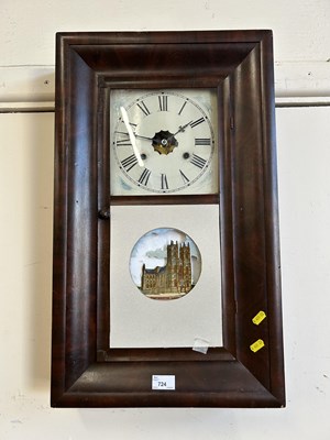 Lot 724 - Vintage wall clock featuring Westminster Abbey