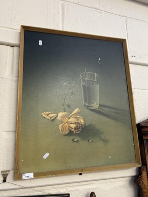 Lot 735 - Framed print, still life