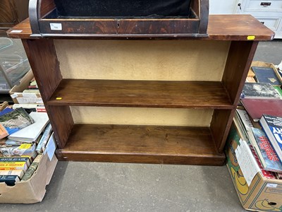 Lot 765 - Small stained oak bookcase